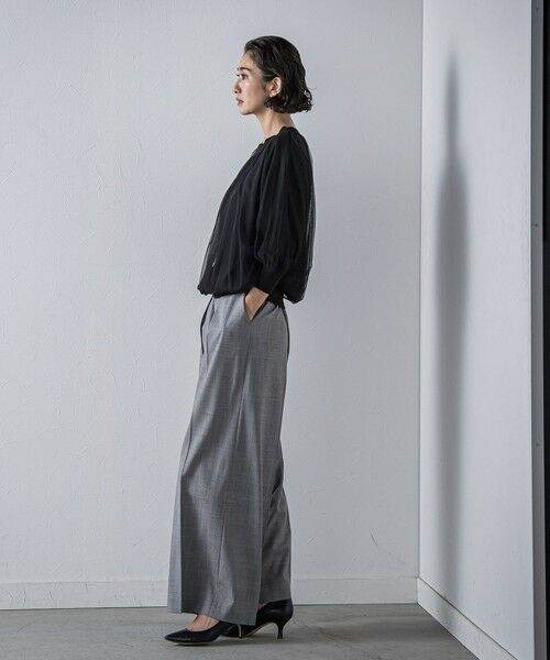 la.f... / ラ・エフ ニット・セーター | ""一枚で簡単に""シアーレイヤードニット≪手洗い可能≫ | 詳細5