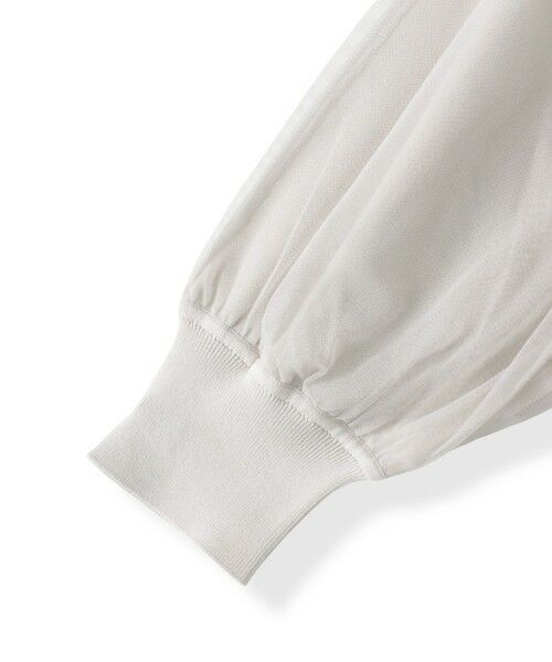 la.f... / ラ・エフ ニット・セーター | ""一枚で簡単に""シアーレイヤードニット≪手洗い可能≫ | 詳細10