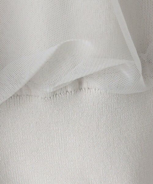 la.f... / ラ・エフ ニット・セーター | ""一枚で簡単に""シアーレイヤードニット≪手洗い可能≫ | 詳細12