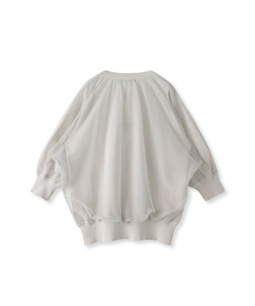 la.f... / ラ・エフ ニット・セーター | ""一枚で簡単に""シアーレイヤードニット≪手洗い可能≫ | 詳細13