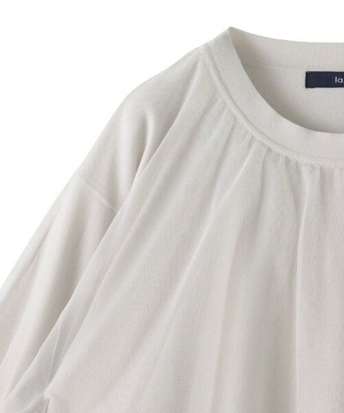 la.f... / ラ・エフ ニット・セーター | ""一枚で簡単に""シアーレイヤードニット≪手洗い可能≫ | 詳細9