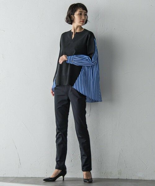 la.f... / ラ・エフ ニット・セーター | バックギャザー切り替えニット≪手洗い可能≫ | 詳細11