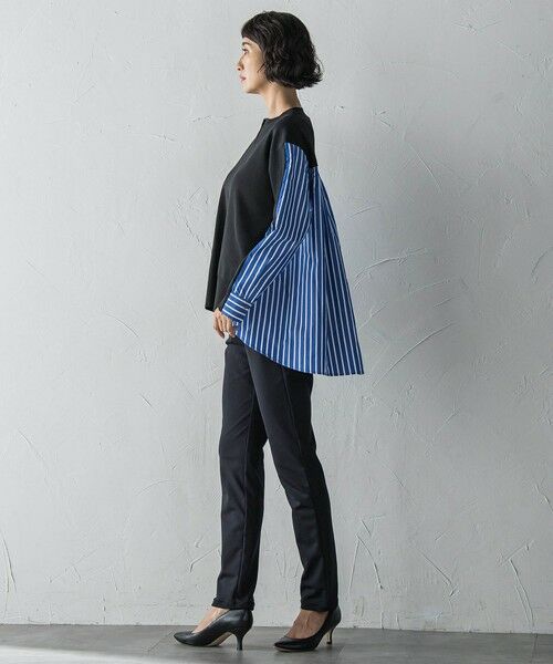 la.f... / ラ・エフ ニット・セーター | バックギャザー切り替えニット≪手洗い可能≫ | 詳細12