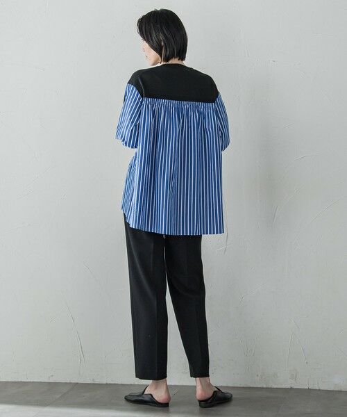 la.f... / ラ・エフ ニット・セーター | バックギャザー切り替えニット≪手洗い可能≫ | 詳細22