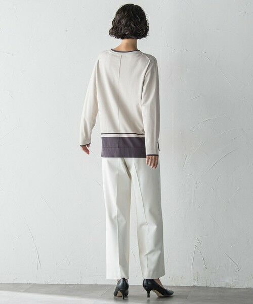 la.f... / ラ・エフ ニット・セーター | 配色ニット≪手洗い可能≫ | 詳細29