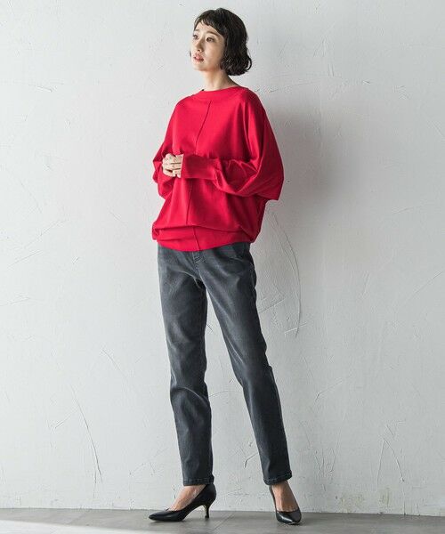 la.f... / ラ・エフ ニット・セーター | ストレッチドルマンニット≪手洗い可能≫ | 詳細5