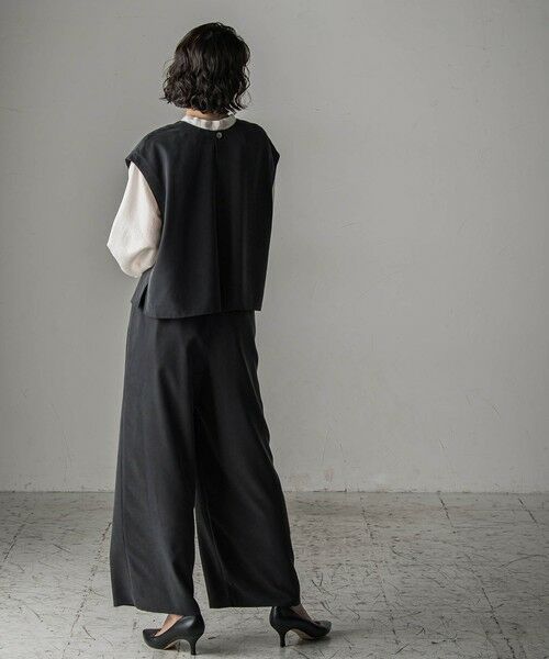 la.f... / ラ・エフ シャツ・ブラウス | 【biyori】""着こなし自在""2wayピーチポプリンジレ≪洗濯機で洗える≫ | 詳細12