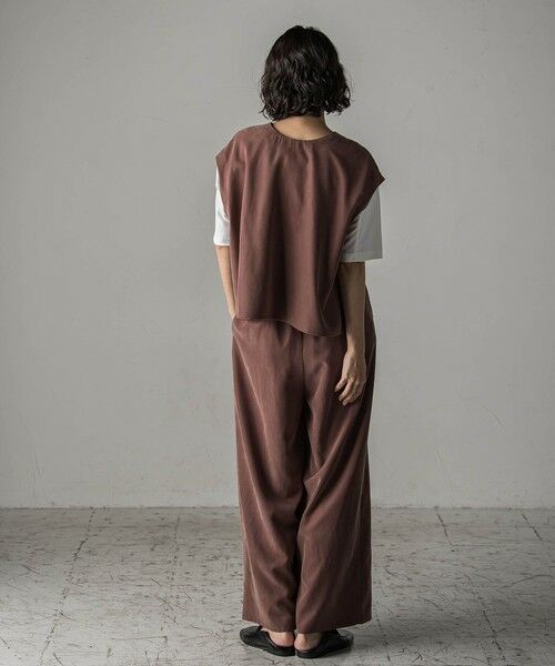 la.f... / ラ・エフ シャツ・ブラウス | 【biyori】""着こなし自在""2wayピーチポプリンジレ≪洗濯機で洗える≫ | 詳細24