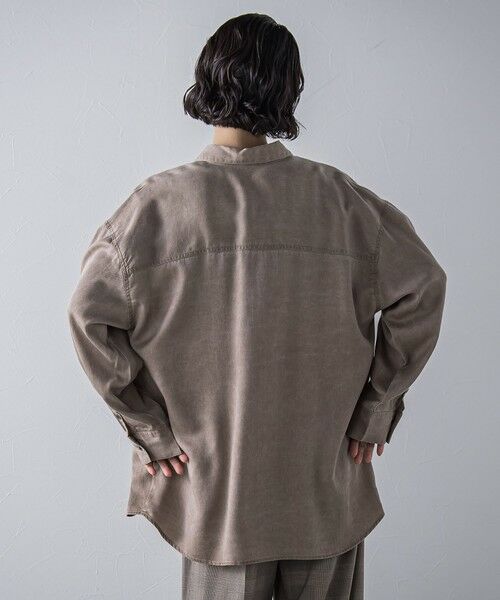 la.f... / ラ・エフ シャツ・ブラウス | 【biyori】モダールデニムシャツ≪洗濯機で洗える≫ | 詳細2