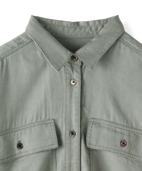 la.f... / ラ・エフ シャツ・ブラウス | 【biyori】モダールデニムシャツ≪洗濯機で洗える≫ | 詳細18