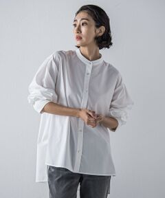 la.f... / ラ・エフ シャツ・ブラウス | 【biyori/極】""こなれ袖がポイント""バンドカラーシャツ