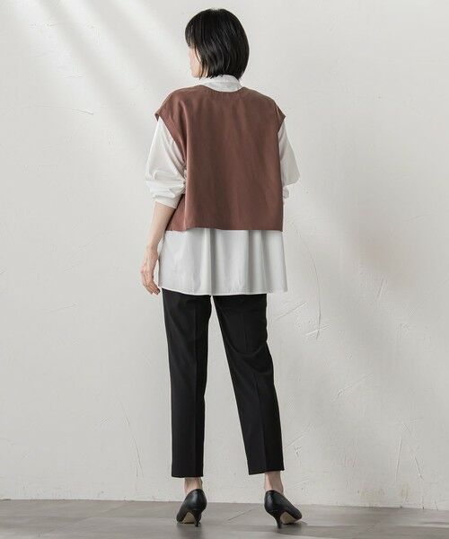 la.f... / ラ・エフ シャツ・ブラウス | 【biyori/極】""こなれ袖がポイント""バンドカラーシャツ | 詳細23