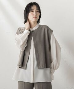 la.f... / ラ・エフ シャツ・ブラウス | 【biyori】ピクシエスタジレ≪洗濯機で洗える≫