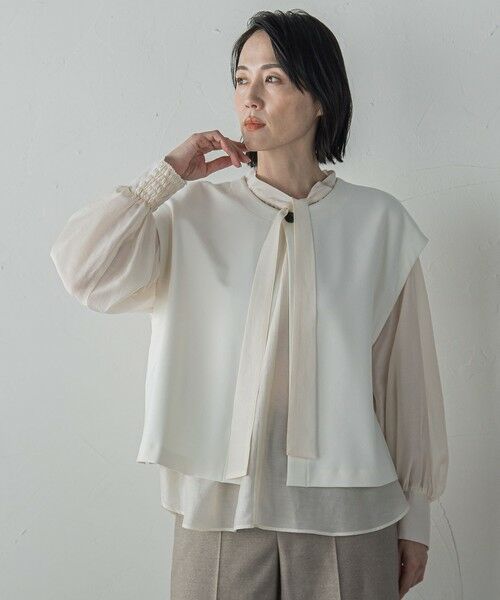 la.f... / ラ・エフ シャツ・ブラウス | 【biyori】ピクシエスタジレ≪洗濯機で洗える≫ | 詳細7