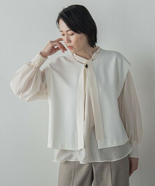 la.f... / ラ・エフ シャツ・ブラウス | 【biyori】ピクシエスタジレ≪洗濯機で洗える≫ | 詳細8