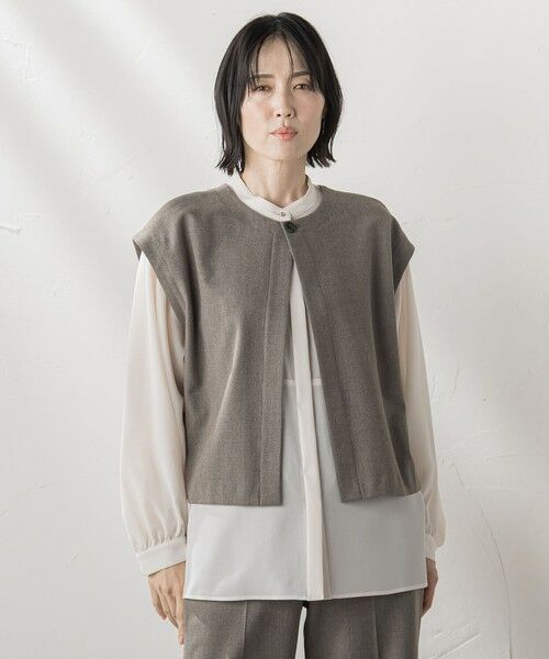 la.f... / ラ・エフ シャツ・ブラウス | 【biyori】ピクシエスタジレ≪洗濯機で洗える≫ | 詳細22