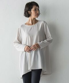 la.f... / ラ・エフ シャツ・ブラウス | ""Tシャツ感覚で着られる""ジョーゼットブラウス≪洗濯機で洗える≫