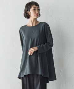 la.f... / ラ・エフ シャツ・ブラウス | ""Tシャツ感覚で着られる""ジョーゼットブラウス≪洗濯機で洗える≫