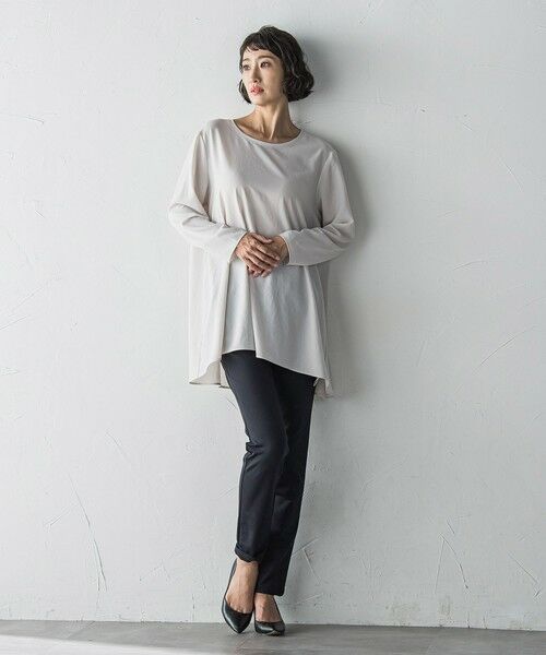 la.f... / ラ・エフ シャツ・ブラウス | ""Tシャツ感覚で着られる""ジョーゼットブラウス≪洗濯機で洗える≫ | 詳細6