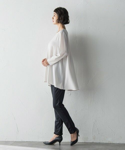 la.f... / ラ・エフ シャツ・ブラウス | ""Tシャツ感覚で着られる""ジョーゼットブラウス≪洗濯機で洗える≫ | 詳細8