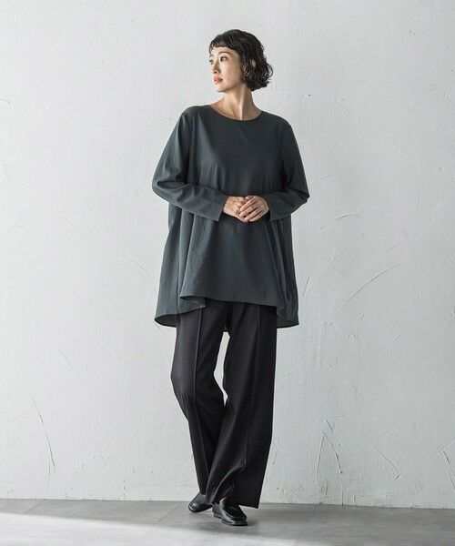 la.f... / ラ・エフ シャツ・ブラウス | ""Tシャツ感覚で着られる""ジョーゼットブラウス≪洗濯機で洗える≫ | 詳細27