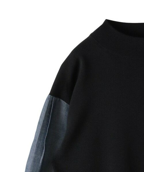 la.f... / ラ・エフ ロング・マキシ丈ワンピース | 【biyori】デニムドッキングニットワンピース≪手洗い可能≫ | 詳細20