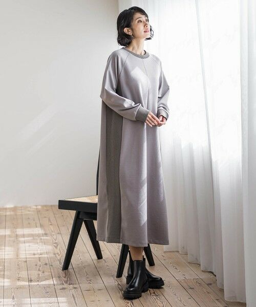 la.f... / ラ・エフ ロング・マキシ丈ワンピース | 【biyori】ダンボールドッキングワンピース≪手洗い可能≫ | 詳細11