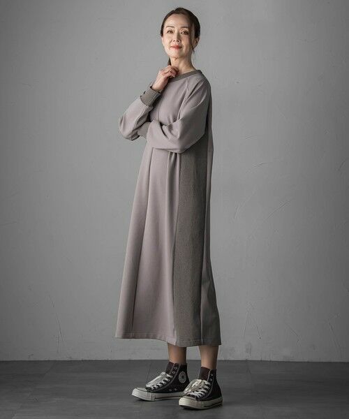 la.f... / ラ・エフ ロング・マキシ丈ワンピース | 【biyori】ダンボールドッキングワンピース≪手洗い可能≫ | 詳細19