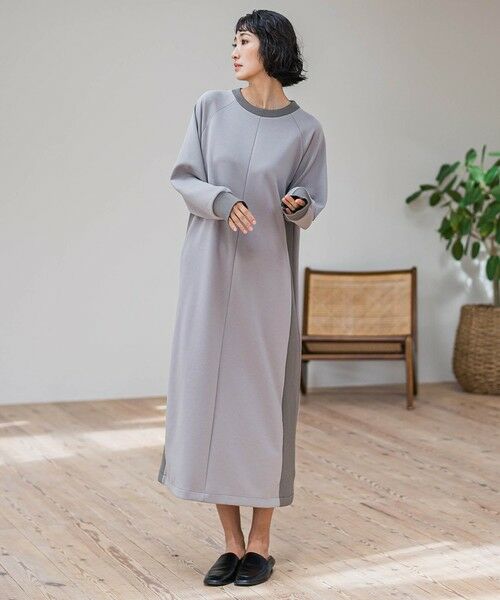 la.f... / ラ・エフ ロング・マキシ丈ワンピース | 【biyori】ダンボールドッキングワンピース≪手洗い可能≫ | 詳細6