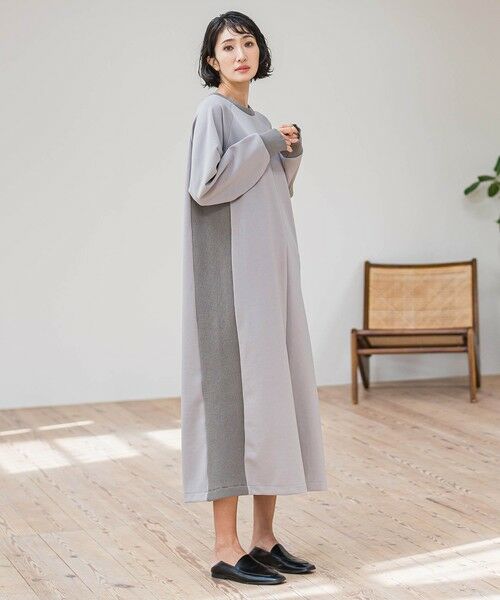 la.f... / ラ・エフ ロング・マキシ丈ワンピース | 【biyori】ダンボールドッキングワンピース≪手洗い可能≫ | 詳細7