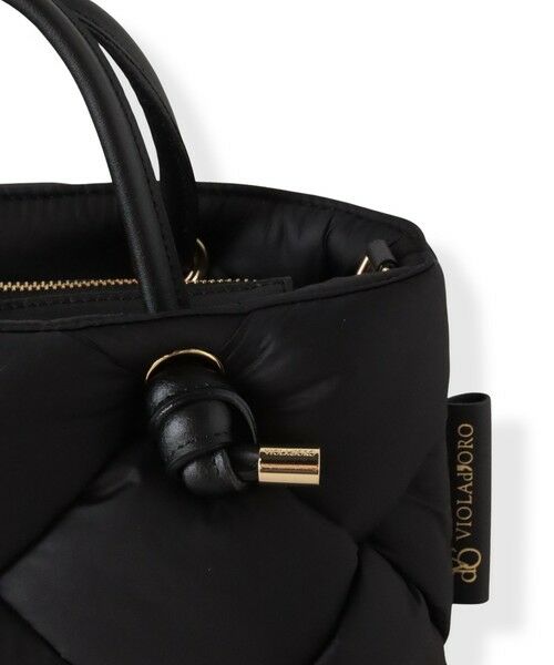 la.f... / ラ・エフ その他小物 | 【VIOLAd'ORO】キルトトートバッグ | 詳細1