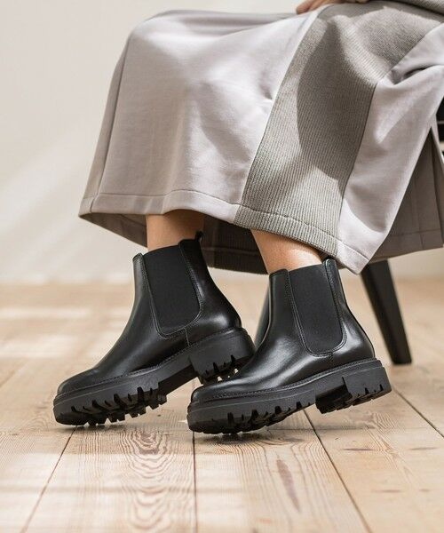 la.f... / ラ・エフ フラットシューズ | 【ENESS】サイドゴアブーツ | 詳細1
