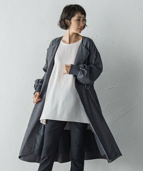 la.f... / ラ・エフ ダッフルコート | 【WEB限定】”品よく軽やかに羽織れる”ライトコート | 詳細10