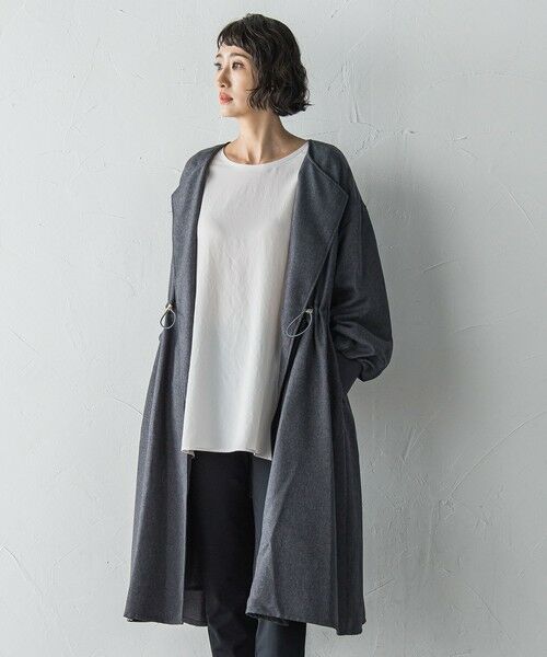 la.f... / ラ・エフ ダッフルコート | 【WEB限定】”品よく軽やかに羽織れる”ライトコート | 詳細11