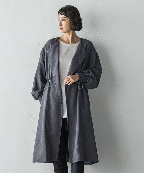 la.f... / ラ・エフ ダッフルコート | 【WEB限定】”品よく軽やかに羽織れる”ライトコート | 詳細8