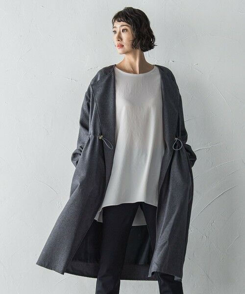la.f... / ラ・エフ ダッフルコート | 【WEB限定】”品よく軽やかに羽織れる”ライトコート | 詳細9