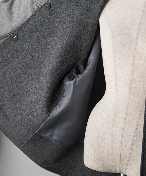 la.f... / ラ・エフ ダッフルコート | <極>”軽さと贅沢なぬくもり”スタンドカラーリバーコート | 詳細27