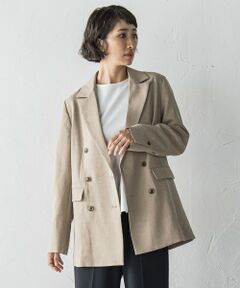 la.f... / ラ・エフ テーラードジャケット | ドライシャークストレッチジャケット≪手洗い可能≫