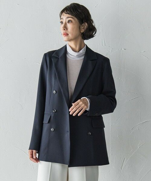 la.f... / ラ・エフ テーラードジャケット | ドライシャークストレッチジャケット≪手洗い可能≫ | 詳細1