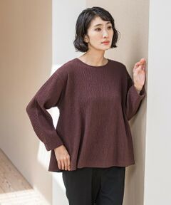 la.f... / ラ・エフ カットソー | つぶつぶジョーゼットカットソー