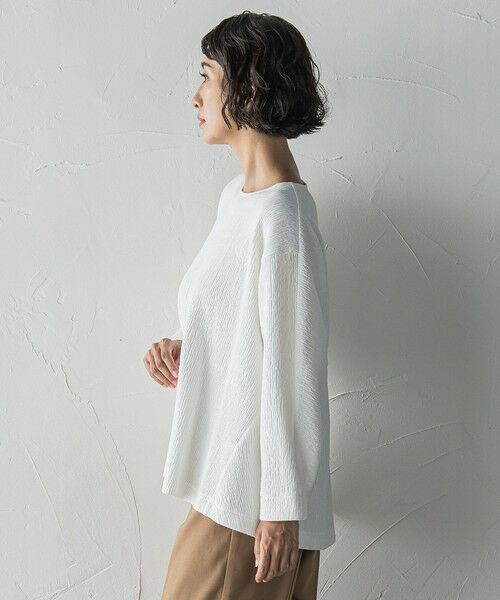 la.f... / ラ・エフ カットソー | つぶつぶジョーゼットカットソー | 詳細7