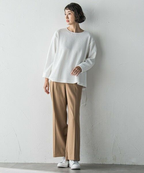 la.f... / ラ・エフ カットソー | つぶつぶジョーゼットカットソー | 詳細9