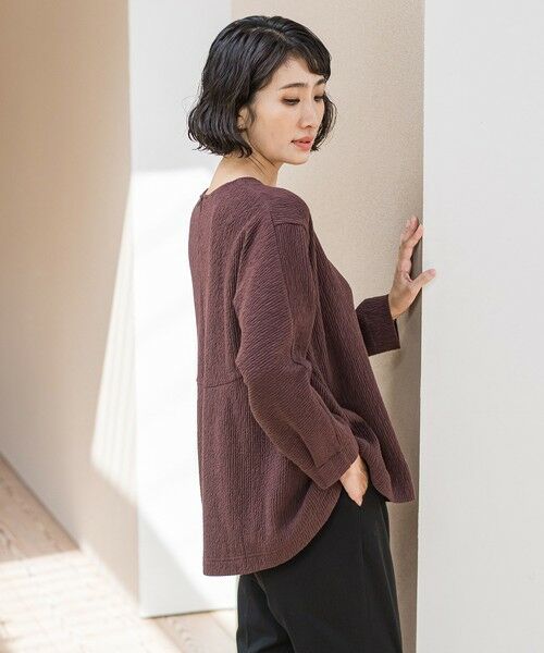 la.f... / ラ・エフ カットソー | つぶつぶジョーゼットカットソー | 詳細14