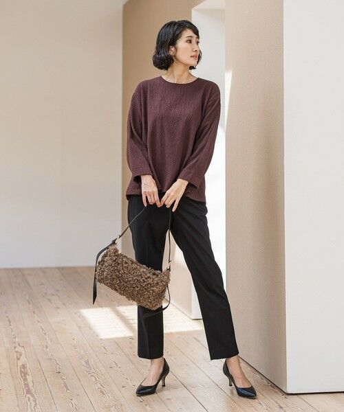 la.f... / ラ・エフ カットソー | つぶつぶジョーゼットカットソー | 詳細17