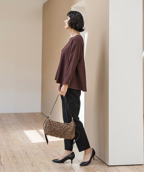 la.f... / ラ・エフ カットソー | つぶつぶジョーゼットカットソー | 詳細18