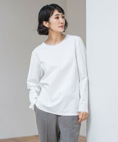 la.f... / ラ・エフ カットソー | マシュマロポンチカットソー≪洗濯機で洗える≫