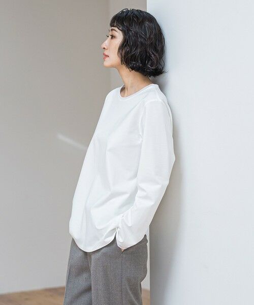 la.f... / ラ・エフ カットソー | マシュマロポンチカットソー≪洗濯機で洗える≫ | 詳細3