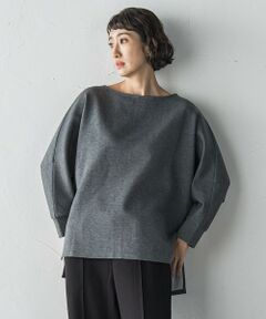 la.f... / ラ・エフ カットソー | 【WEB限定】""もっちり素材""ダンボールドルマンプルオーバー≪手洗い可能≫