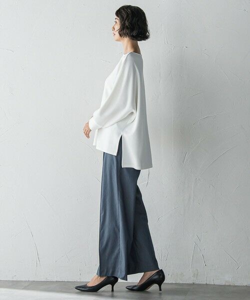 la.f... / ラ・エフ カットソー | 【WEB限定】""もっちり素材""ダンボールドルマンプルオーバー≪手洗い可能≫ | 詳細10