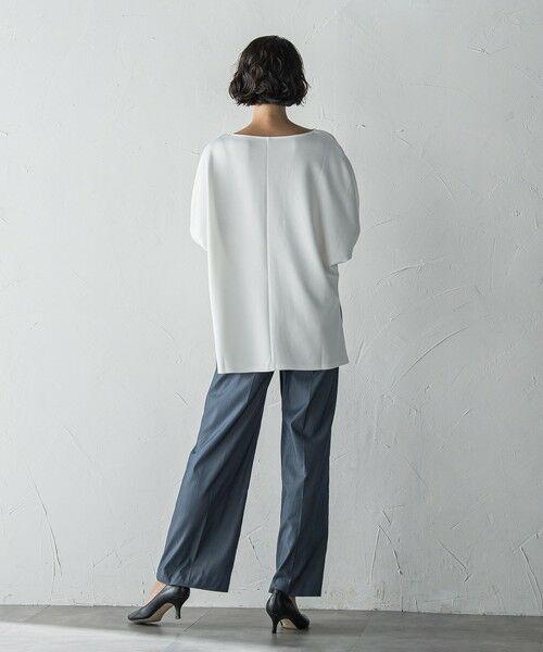 la.f... / ラ・エフ カットソー | 【WEB限定】""もっちり素材""ダンボールドルマンプルオーバー≪手洗い可能≫ | 詳細11